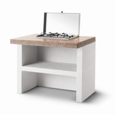 Module gaz pour cuisine extérieure Easy Garden gris Palazzetti