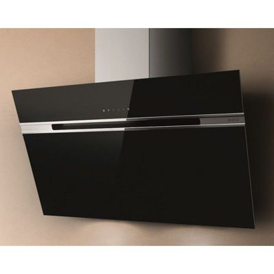 Hotte Décorative ELICA STRIPE BL A 90 LX – 735 m³/h, Inclinée, Noir - vue 3