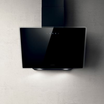 Hotte Inclinée Elica SHIRE BLA60 – Débit 713 m³/h, Verre Noir, 3 Vitesses - vue 5