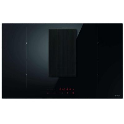 Table de cuisson aspirante induction 83cm 4 feux 7400w noir Elica PRF0182322 nikolatesla prime s