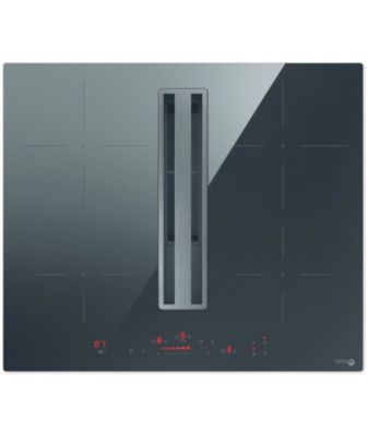 Plaque a induction aspirante - TURBOAIR - Impulso - BL/A/60 - 4 feux - 60,2 x 51,7 cm - Noir