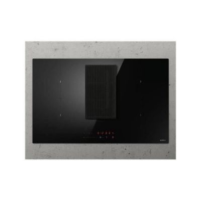 Table induction aspirante - ELICA - 4 zones de cuisson - Largeur 83 cm - NIKOLATESLA PRIME S BL/A/83