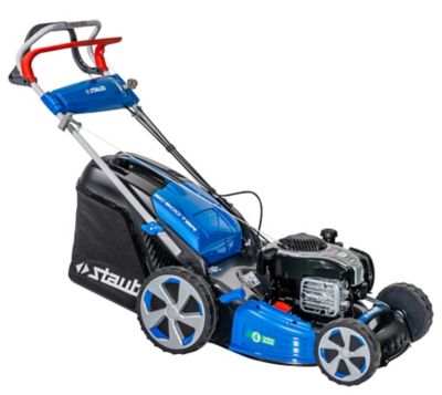 Tondeuse thermique 140 cm³ - largeur de coupe 46 cm - hauteur de coupe 28 à  75 mm - bac 70 L - Staub SC 500 TBR ALLROAD PLUS 4