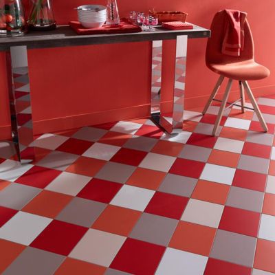 Carrelage exterieur rouge brique