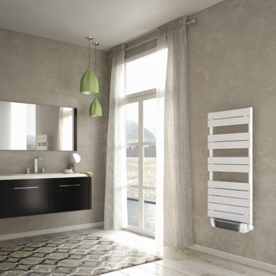 Radiateur Seche Serviettes Electrique Soufflant De Longhi Ghibli Blanc 1500w Castorama