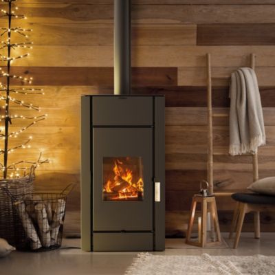 Poêle à bois en acier ventilé Canadian Spa Company Rovere 10.9kW