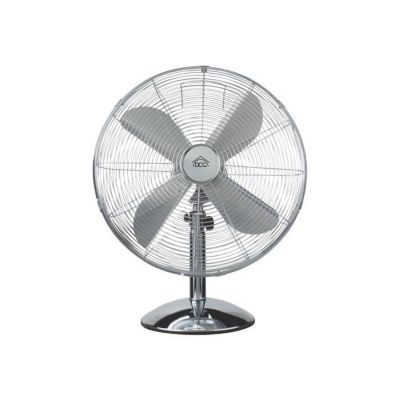 Ventilateur - DCG Eltronic - VE1616SS - 40 cm - argent/métallisé - Sur socle