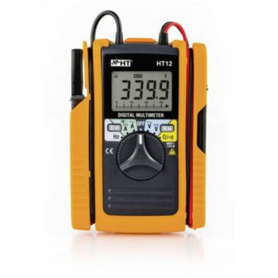 HT Instruments HT12 Multimètre Pince ampèremétrique numérique CAT II 600 V CAT III 300 V Affichage nombre de points : 3400 - vue 2