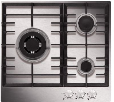 Table De Cuisson Au Gaz AIRLUX AT 635 HIX – 3 Foyers, 6550W - vue 3