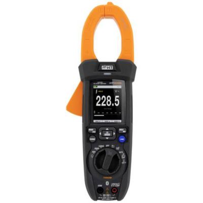 HT Instruments HT9025 Pince ampèremétrique numérique enregistreur de données LoZ écran graphique CAT III 1000 V CAT IV 600 V CAT II 1500 V Affichage - vue 2