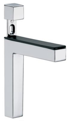 Lot de 2 supports réglables pour étagère Elle chromé