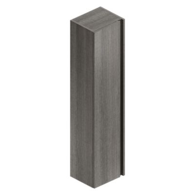 Plan simple vasque en céramique blanc l.120 cm pour 2 robinets  Pura+