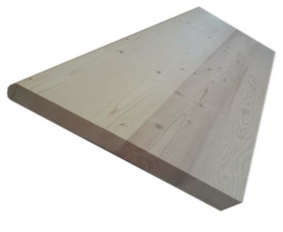 Planche sapin 180 x 58/65 cm, Ep. 40 mm