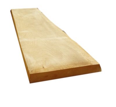 Planche de sapin/douglas 200x50/60cm ép. 40 mm 1 bord droit/ 1 bord naturel