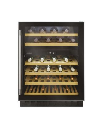 Cave à vin encastrable 46 bouteilles noir Rosieres RWCB60N