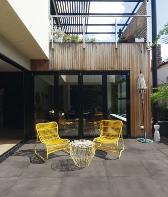 80x80 Lot 2 Dalles ép. 20mm Xo Cement R11 - Paquet de 1,28 m2 - Allocarrelage