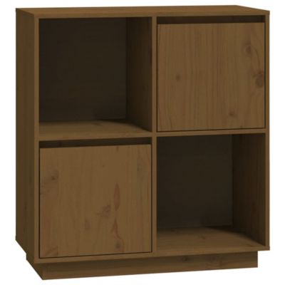 814352 vidaXL Buffet Marron miel 74x35x80 cm Bois massif de pin