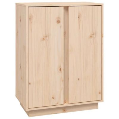 814489 vidaXL Buffet 60x35x80 cm Bois massif de pin