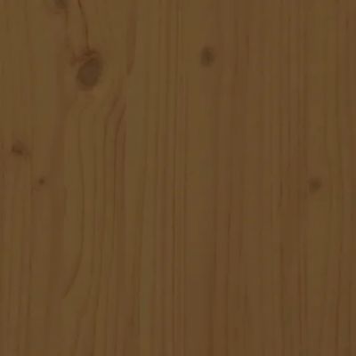 814522 vidaXL Table basse Marron miel 100x101x40,5 cm Bois massif de pin