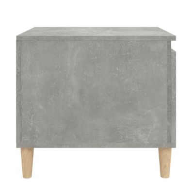 821128 vidaXL Table basse Gris béton 100x50x45 cm Bois d'ingénierie