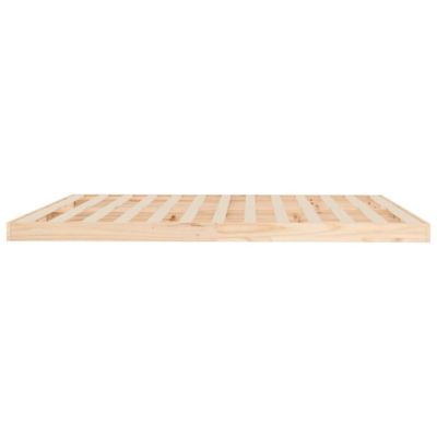 823429 vidaXL Cadre de lit 180x200 cm Bois de pin massif Super King