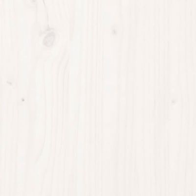823525 vidaXL Buffet Blanc 110x40x78 cm Bois massif de pin