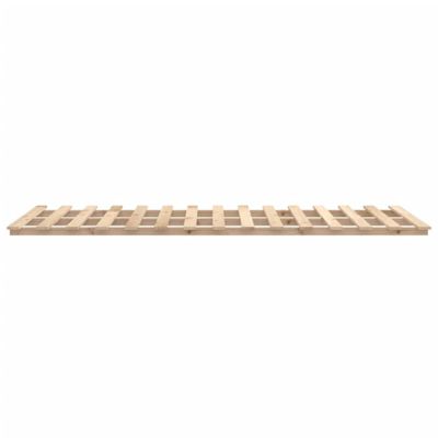 824603 vidaXL Cadre de lit 140x190 cm Bois de pin massif