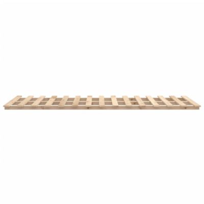 824603 vidaXL Cadre de lit 140x190 cm Bois de pin massif