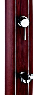 Douche solaire imitation bois 32L