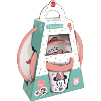 Thermobaby C repas - 3 pieces - Bol, assiette et gobelet - Minnie - vue 3