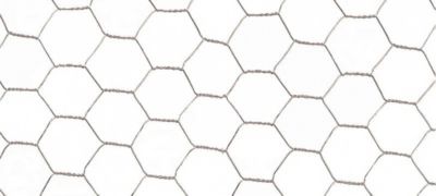 Nortene Grillage métalique 1 x 25 maille 13 x 0 7 mm structure hexagonale triple torsion