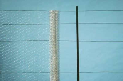 Grillage métal NORTENE Triple torsion 1 x 50 Acier galvanisé Maille 25 mm