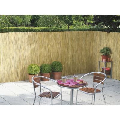 Nortene Claie en roseau naturel 2 x 5 ouvert NATURCANE
