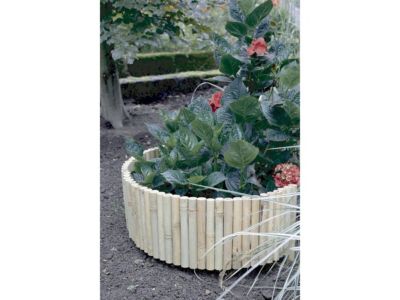 Nortene Bordure souple en bambou naturel "Bamboo Roll" 0 30 x 2