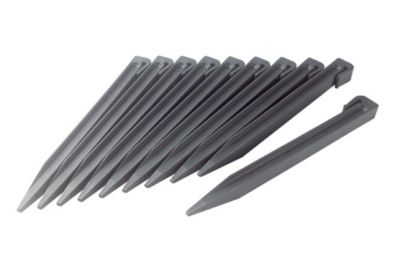 Nortene Lot de 10 piquets d'ancrage Etik Fix PP pour bordure ETIK BORDURA