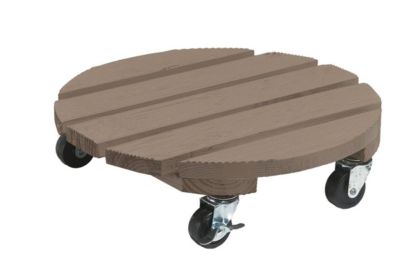 Support à roulettes bois Flora Roll Color 30 cm