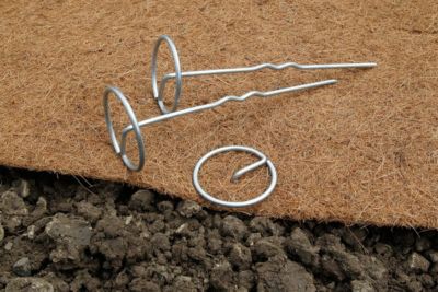 Nortene Clous de fixation "Terrapic" pour feutres et paillages naturels Lot de 10