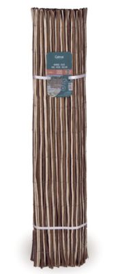 Nortene Clôture osier bicolore tiges fendues 1x3m