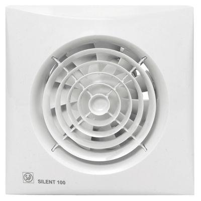 Aérateur Silent standard S&P ?100 mm pour pièces inférieur à  7 m²