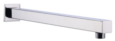 Bras mural carré chrome pour pomme de douche  Edouard Rousseau