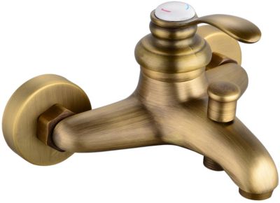 Mitigeur de baignoire vieux bronze Edouard Rousseau Byron