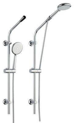 Barre de douche réglable chromée Edouard Rousseau Oletta