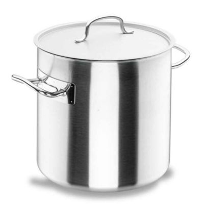 Lacor Marmite traiteur Inox pro D : 28 cm + couvercle - inox Gris - vue 2