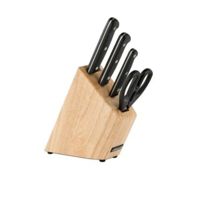 Arcos Bloc de 3 couteaux + ciseaux noir 285000 universel