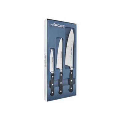Arcos Set De 3 Couteaux De Cuisine Inox 805900
