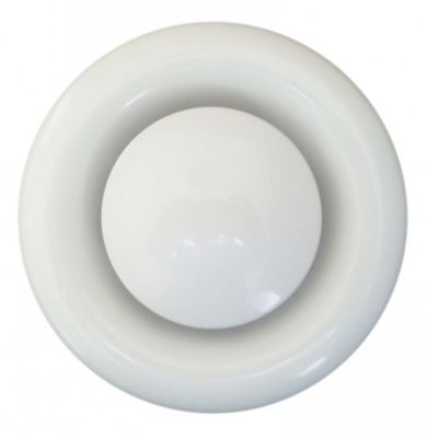 Bouche d'extraction acier laqué Diam.16.4 cm