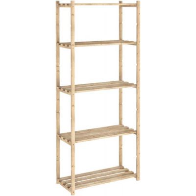 Astigarraga étagère colonne 5 tablettes Naturel