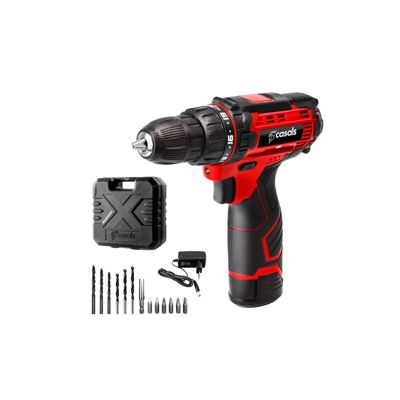 Perceuse visseuse 12V CASALS Avec batterie chargeur et coffret accessoires