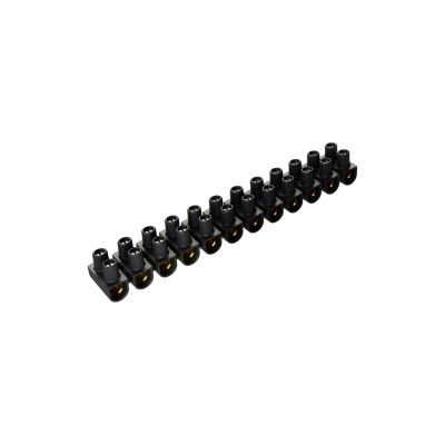 Barrette De Domino électrique 4mm² 12 Connexions En Laiton Max