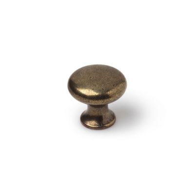 Boutons de meuble Antik Zamak H.25mm Laitonné Lot de 4